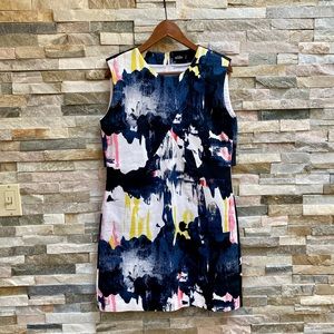 Kate Spade Saturday Abstract Zip Back Shirt Dress